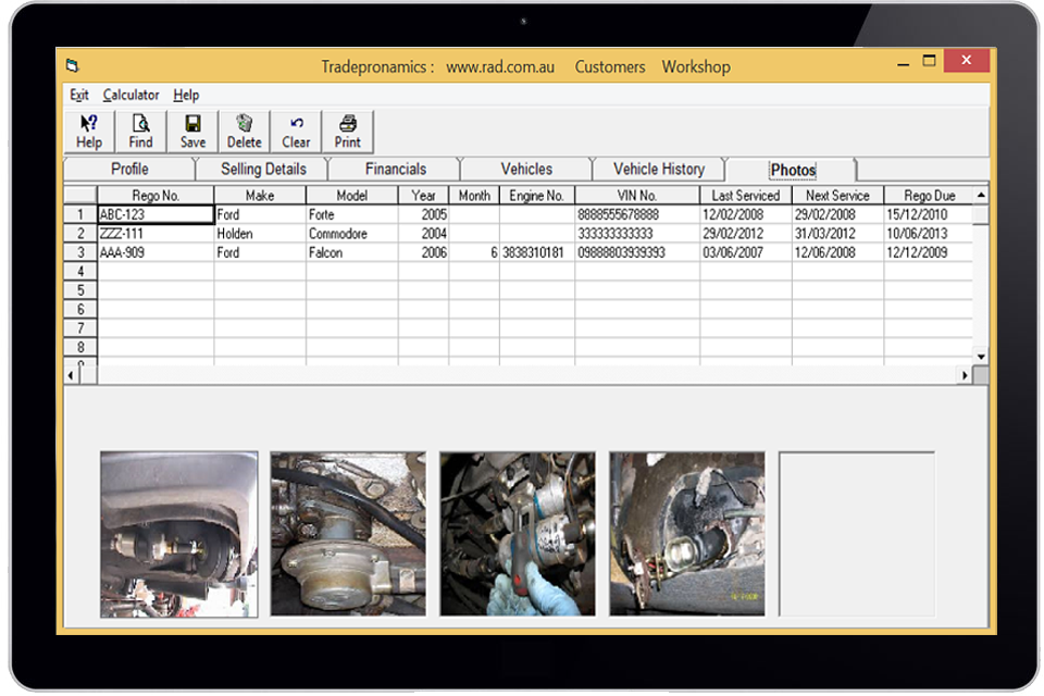 Mechanic Software Automotive Management Software